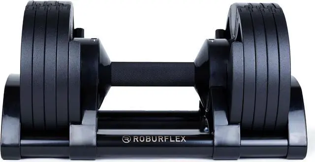 Alt view image 2 of 4 - Adjustable Dumbbell (Single) for Workout Strength Training Fitness Home Gym