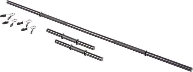 Alt view image 7 of 7 - US Weight 105 Pound Weight Set with Barbell - Home Gym Workout Equipment