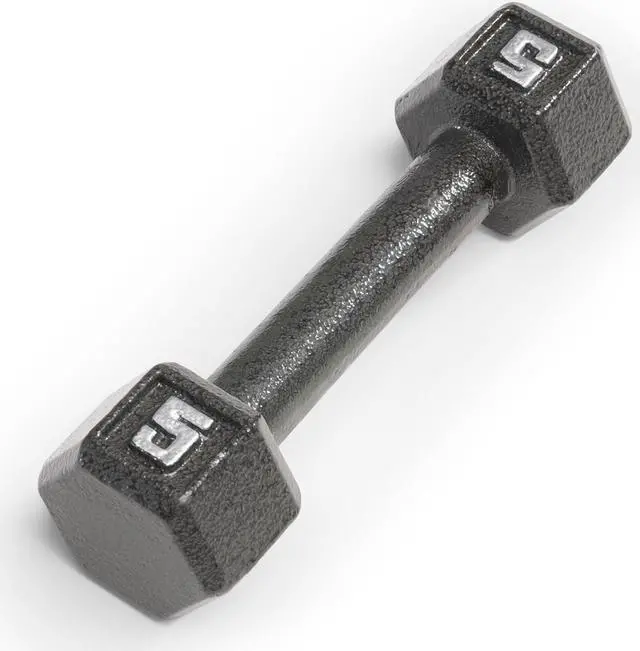 Main image of Marcy Cast Iron Hex Dumbbells Collection - Available size from 3-lb to 100-lb, SOLD INDIVIDUALLY