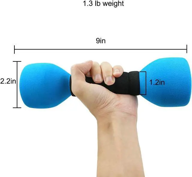 Alt view image 4 of 7 - Aoneky Foam Covered Weights for Kids, Recommended for Boys Aged 3 to 6 Years Old, Children Safe Exercise Dumbbell Toy, 2 lbs
