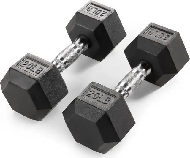 Main image of MARCY Rubber Hex Dumbbell