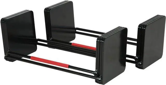 Main image of PowerBlock Elite EXP 70-90 lb. Dumbbell Kit, Stage 3 Expansion Kit, Only Compatible After Stage 1 & Stage 2 Adjustable Dumbbells Purchase, Durable Steel, Innovative Workout Equipment Black