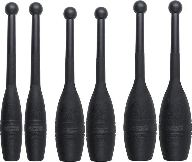 Main image of Logest Mace Exercise Club - Heavy Duty Plastic Indian Clubs Available in 1 LB and 2 LB Set 3LB Set 4LB Set of 2 Perfect for Strength Training Rehabilitation Improves Grip Full Body Workout Mace Clubs