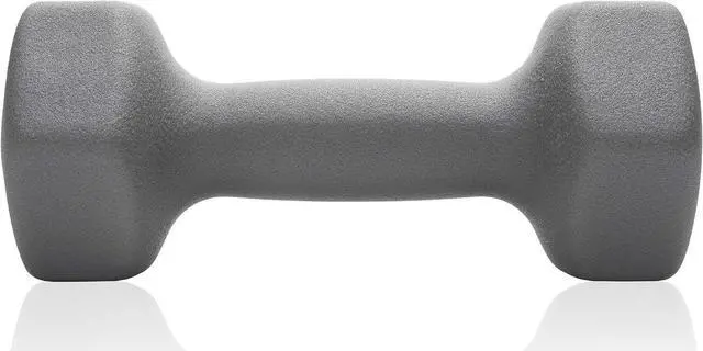 Alt view image 2 of 6 - Philosophy Gym Set of 2 Neoprene Dumbbell Hand Weights, Hexagon Shape