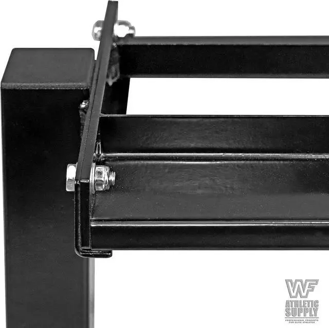Alt view image 3 of 6 - WF Athletic Supply Rubber Coated Hex Dumbbell Set with Two Tier Premium Storage Rack Built for Strength Building, Weight Loss & Home Gym  Multiple Sets Available