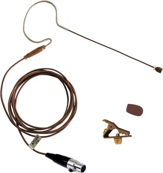 Main image of Av Jefes Mini Headset Microphone AVL630 Cocoa Color for Shure (Cocoa Color)