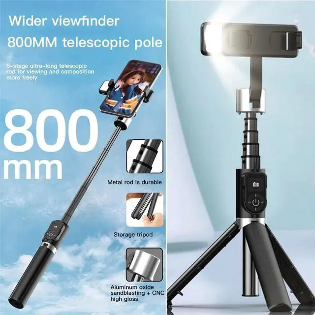 Alt view image 5 of 7 - Wireless Microphone for iPhone with Tripod (2 Pack) - Professional Vlog Kit - 12H Runtime 70ft Range - Clip-On Mini Lapel Microphones for Interviews, Vlogs & Podcasts
