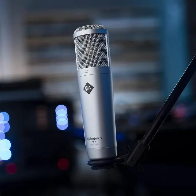 Alt view image 3 of 3 - PreSonus PX-1 Large Diaphragm Cardioid Condenser Microphone
