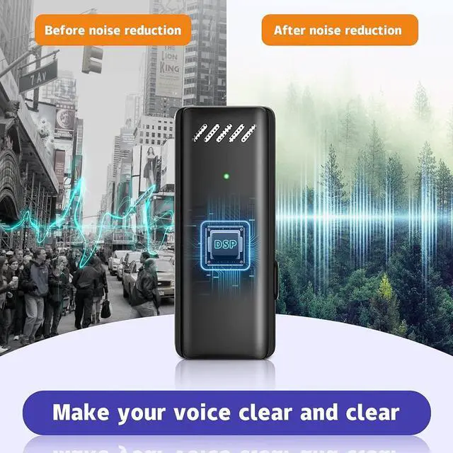 Alt view image 4 of 7 - Wireless Lavalier Microphone for iPhone iPad, Wireless Lavalier Microphones for TikTok YouTube Phone Interview Video Vlog Recording - 2 Pack & Cordless Charging Case