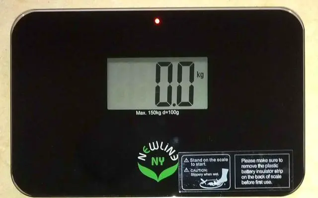 Alt view image 4 of 6 - NewlineNY Auto Step On Super Mini Travel Bathroom Scale, 5.25" x 8.5" SBB0638SM: Black