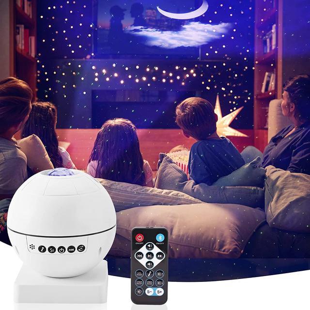 USB LED Galaxy Projector Night Light Cloud Ocean Wave Lamp Bluetooth  Speaker 
