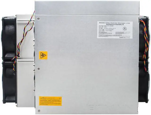 Alt view image 4 of 5 - Antminer S19 95T Bitcoin Miner(with PSU) 3250W Maximum Hashrate of 95th/s Professional Asic Miner Bitmain S19 Antminer