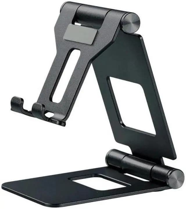 Main image of 1pc Aluminum Alloy Folding Adjustable Mobile Phone Holder Portable  Folding Desktop Stand For Tablet Mobile Phone Support
