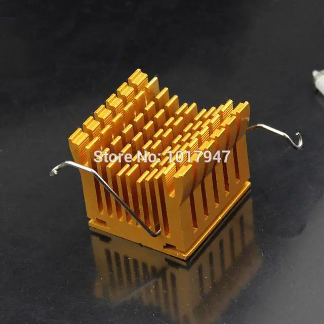 Alt view image 2 of 3 - 1 Pieces IC Golden Chip CPU Computer North Bridge Northbridge Cooling Cooler Heatsink