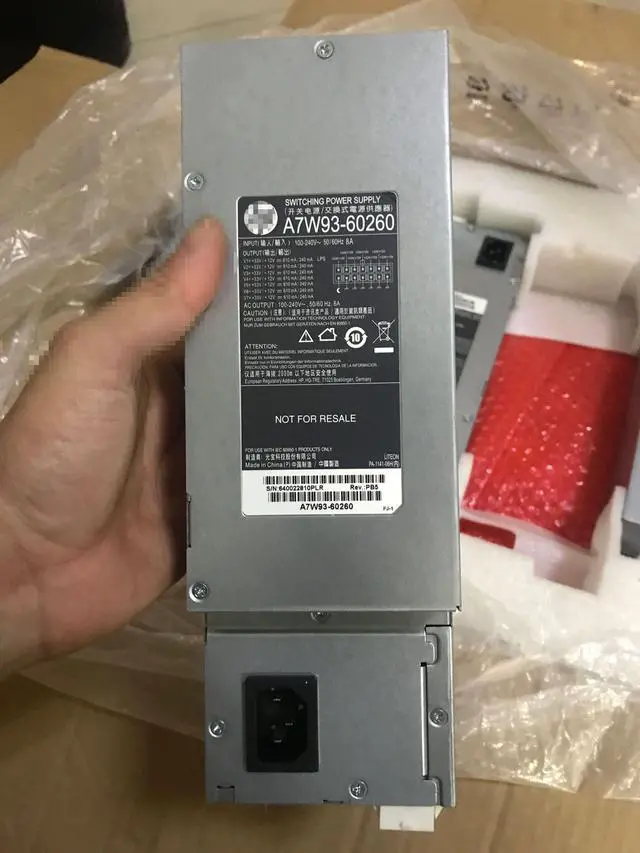 Main image of A7W93-60260 for HP printer copier power supply