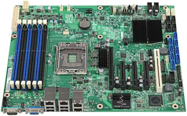 Alt view image 2 of 4 - S1400FP2  for Intel Server Motherboard S1400FP Family two NICs  LAN Ports 2x 1GbE