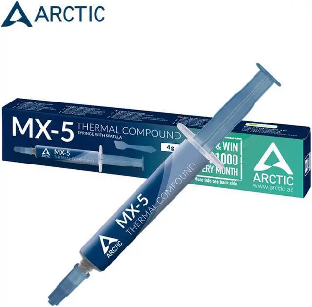 Alt view image 2 of 6 - ARCTIC MX-5 4g 8g Thermal Paste For CPU GPU Notebook,Desktop Computer Case Cooling Heat Dissipation Grease,