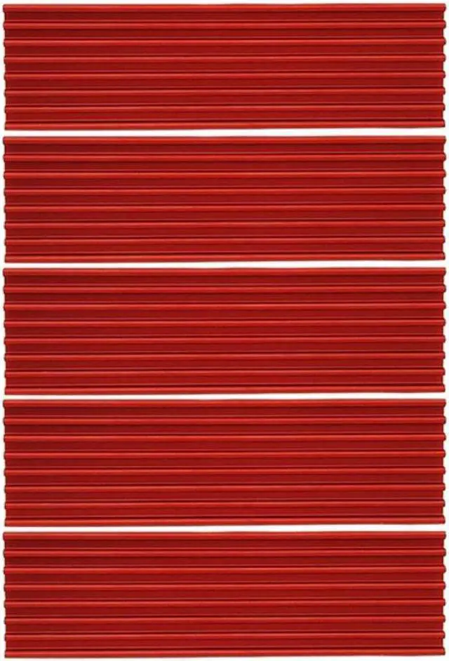 Main image of 5PCS M.2 Heatsink SSD Aluminium Alloy PCI-E NVMe M.2 2280 SSD Heatsinks Radiator PC Cooling Heat Dissipation Radiator Red Color