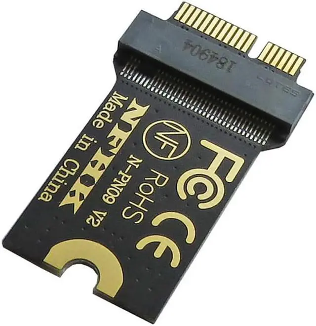 Alt view image 3 of 6 - M.2 Wifi Adapter Wifi Bluetooth Adapter Wireless Card M.2 NGFF Key A/A+E 2230 for Macbook Air 2013-2017 M2 Wifi Card BCM94360CS2