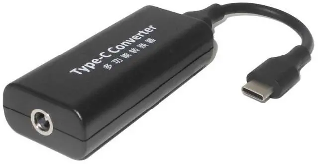 Alt view image 3 of 3 - Dc Power Adapter Connector Converter 5.5*2.1mm USB Type C Jack Converter Fit for Lenovo Dell Hp Asus Laptop Charger 45W