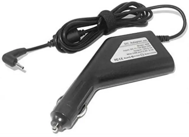 Alt view image 3 of 3 - Fit for 19V 2.1A 40W Laptop Dc Car Charger Power Adapter for Asus Eee PC 1001HA 1001P 1001PX 1005HA 2.50.7mm 5V 2.1A USB