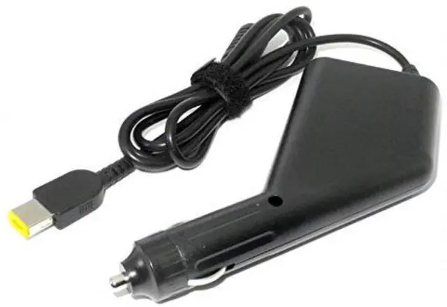 Alt view image 2 of 3 - Fit for Laptop Car Charger DC Power Supply Adaptor for Lenovo ThinkPad T460s T470 T470s