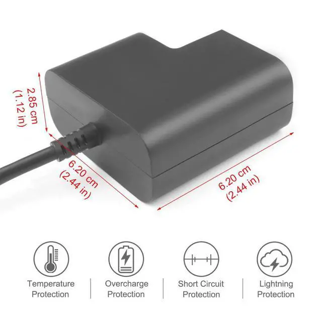 Alt view image 3 of 3 - 45W EliteBook Charger Power Cord for TPN-LA04 TPN-CA04 TPN-LA03 853490-002 854116-850 HP Envy x360 15