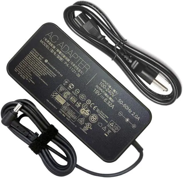 Alt view image 2 of 3 - Fit for 120W AC Charger Fit for Asus Rog GL502 Q550LF N550JV F554LA GL551JM GL551JW GL552 GL552V