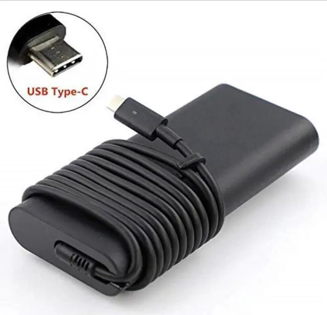 Alt view image 2 of 2 - Fit for Dell LA90PM170 90W USB-C AC Adapter TDK33 0TDK33 90W Type-C Charger for Latitude