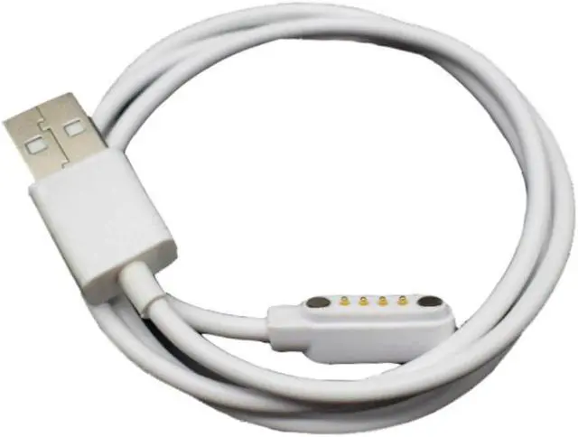 Alt view image 4 of 4 - Smart Watch Charger For q100 q750 GT68 GT88 G3 KW18 Y3 KW88 Zeblaze thor 4 Smart Watch Accessory 4Pin Magnetic Charging Cable