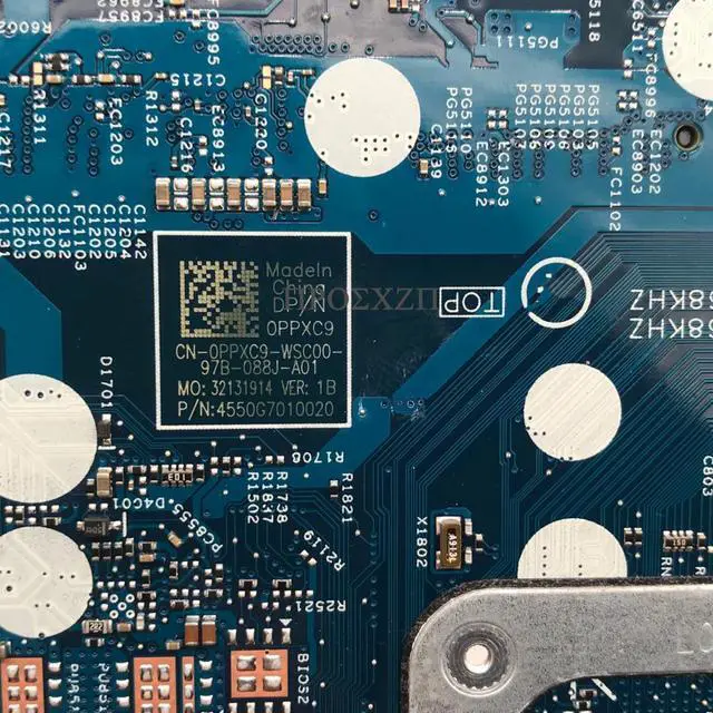 Alt view image 3 of 6 - 15 5583 Laptop Motherboard CN-0PPXC9  0PPXC9  PPXC9 18790-1 Mainboard With SRFFW I7-8565U CPU 100% Working Well