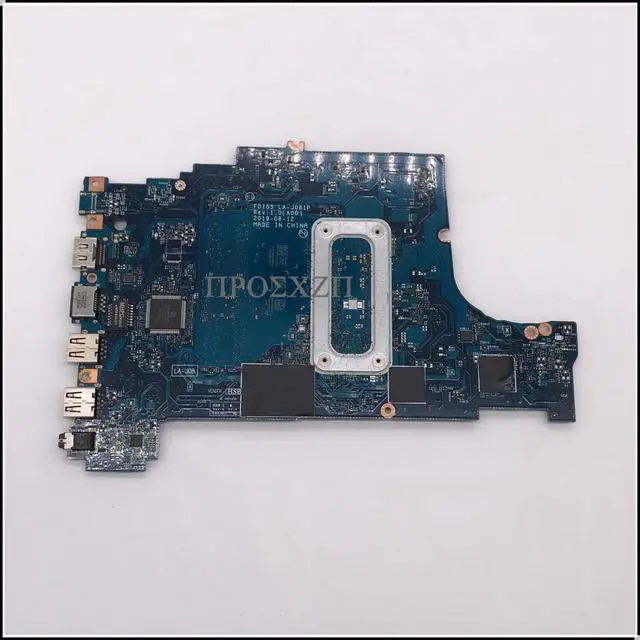 Alt view image 2 of 6 - 3793  CN-01J5TX 01J5TX 1J5TX  1J5TX  LA-J081P Mainboard With SRGKL I5-1035G1  Laptop Motherboard 100% Working Well