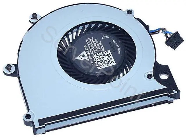 Alt view image 3 of 4 - Test OK 766618-001 KDB0605HCA02 6033B0038101 DC5V 0.60A 4-Pin Laptop CPU Cooling Fan For HP Pro X2 612 G1