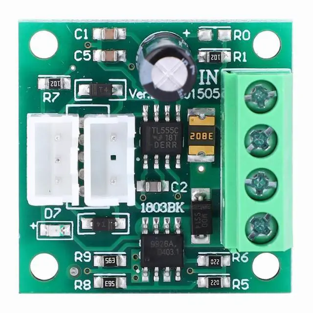 Alt view image 2 of 6 - PWM DC DC Motor Speed Controller Module Motor Speed Regulation 1.8V 3V 5V 6V 12V 2A Speed Controller Module