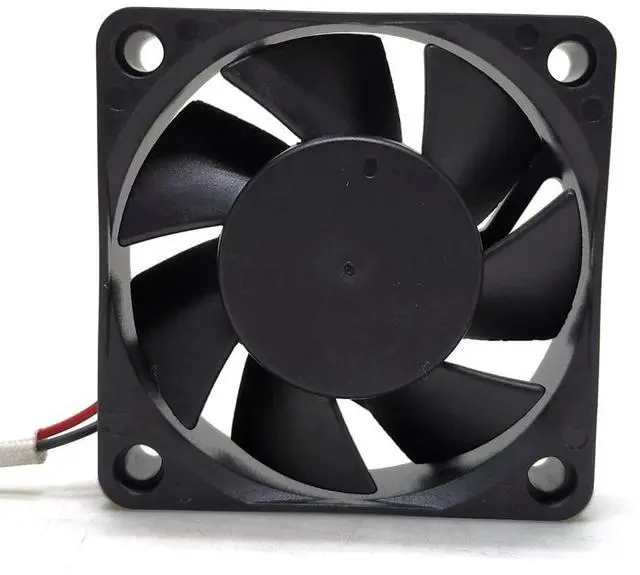 Alt view image 2 of 3 - 2pcs 6015 12V 2-Wire Power Supply Cases CPU Cooling Fan YM1206PHS1 0.18A 6cm cooler