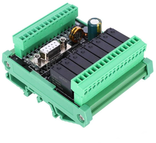 PLC Programmable Controller Module FX2N-20MR-232 Industrial Control ...