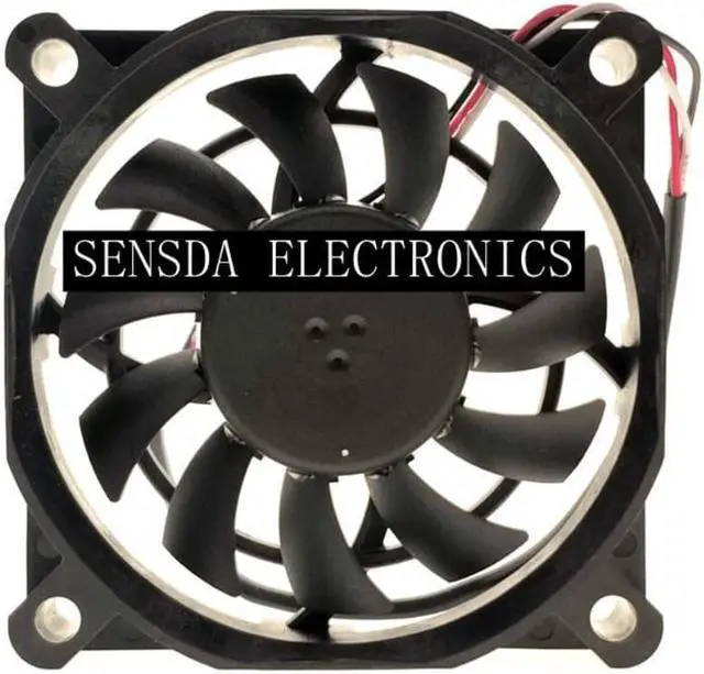 Alt view image 3 of 3 - for delta NUB0612MB NUB0612MB-01 12V 0.10A 6015 60mm 60x60x15mm silent quiet Server Square projector cooling fan