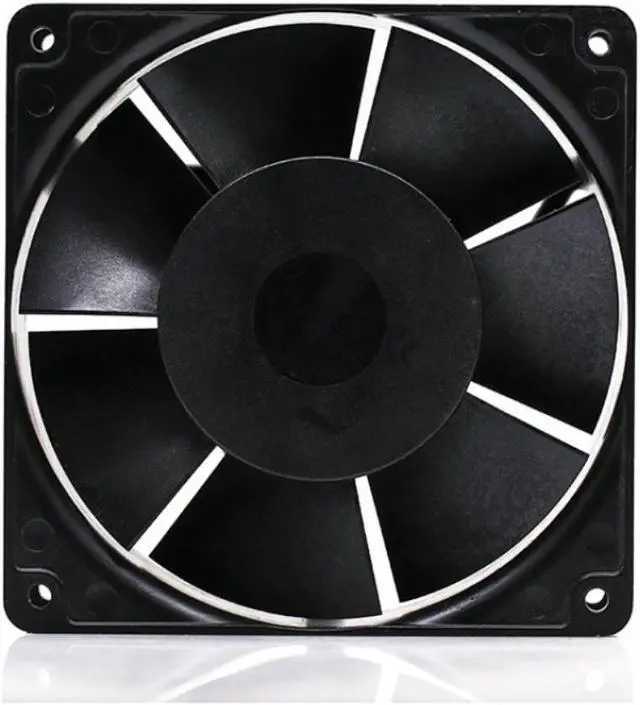 Alt view image 2 of 3 - For NMB 4715FS-23T-B5A-DN1 230V 0.16A / 0.12A AC cabinet fan 12038 cooling fan metal frame