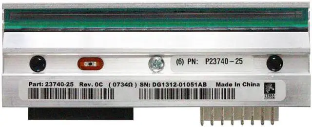 Alt view image 3 of 4 - Printhead PN: P1053360-018 For Zebra 110XI4 105SLplus 203dpi Bar Code Label Printer Print Head,Warranty 90days