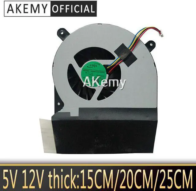 Main image of Akemy COOLING REVOLUTION and CPU fan for Asus G750JW G750J cpu cooling fan cooler AB07512HX26DB00 00CWG750VGA thick 1.5cm 12V