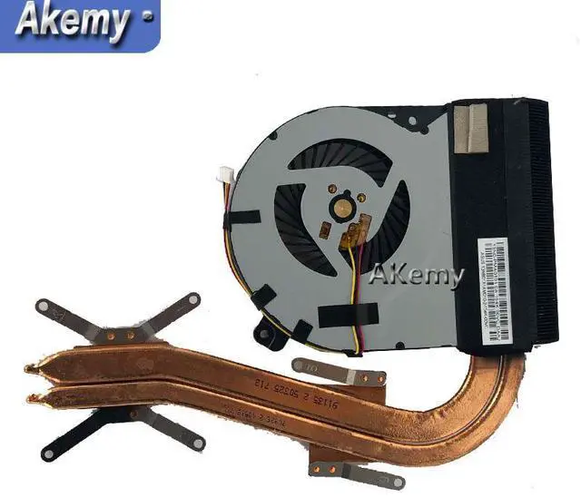 Alt view image 6 of 6 - Akemy 13NB01X1AM0101-147E  for ASUS X750J X750JN X750JB Heatsinki with Fan  CPU Cooling Fan Heatsink Heat Sink Cooler