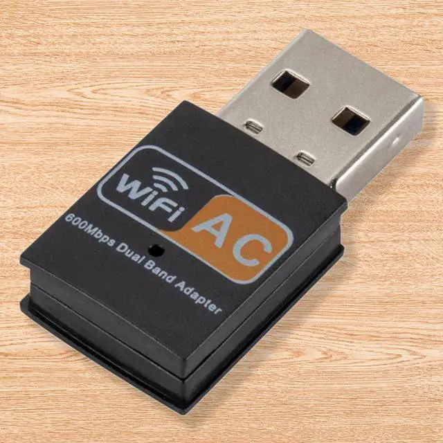 Alt view image 2 of 4 - 600Mbps USB Wifi Adapter Wireless Ethernet Network Card Ac Dual Band 2.4G / 5GHz USB Wifi Dongle Wifi Receiver 802.11Ac