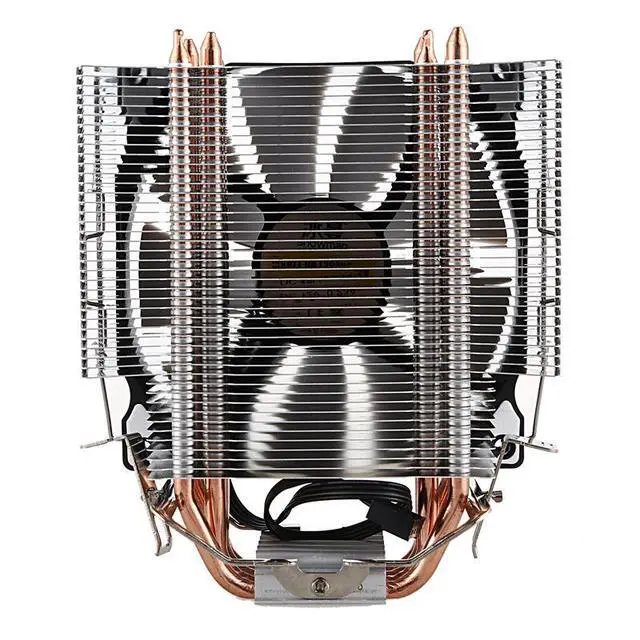 Alt view image 2 of 4 - SNOWMAN CPU Cooler Master 5 Direct Contact Heatpipes ze Tower Cooling System CPU Cooling Fan with PWM Fans