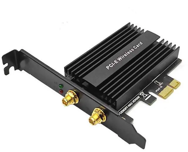 Alt view image 3 of 4 - Bluetooth 5.1 PCI-E to NGFF M.2 WIFI Wireless Module to AX200 WIFI6 Wireless Network Card Adapter Converter