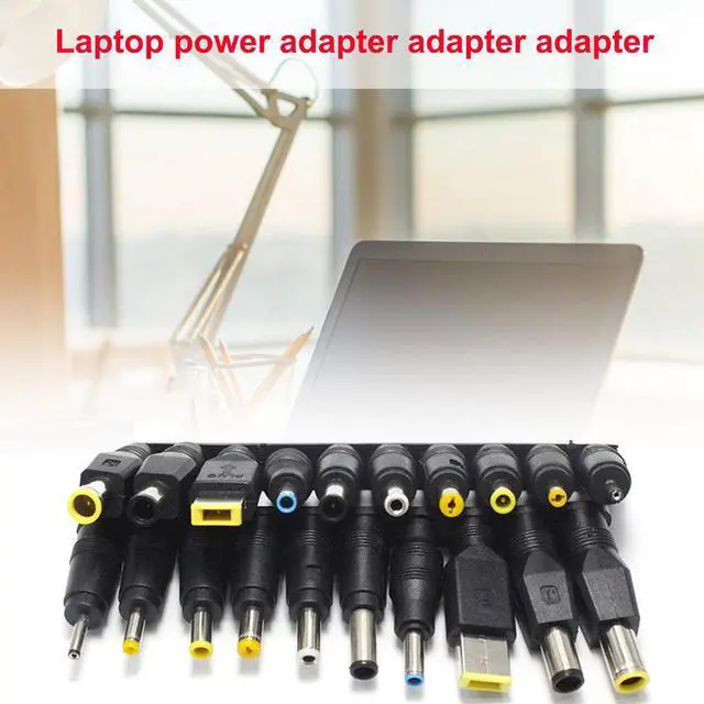 Alt view image 4 of 6 - 10 Pieces / Set Universal For Notebook Laptop Charger Power Adapter Tips Jack Connector To Connect Charging