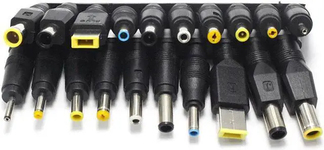 Alt view image 6 of 6 - 10 Pieces / Set Universal For Notebook Laptop Charger Power Adapter Tips Jack Connector To Connect Charging