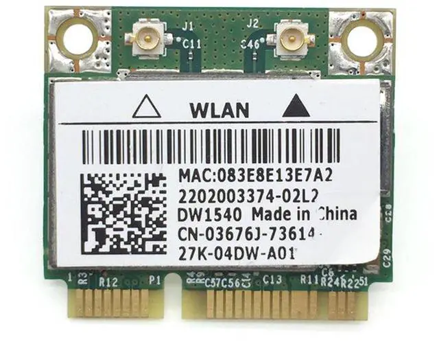 Alt view image 2 of 6 - Dual Band 300Mbps BCM943228HMB 4.0 802.11a/b/g/n Wifi Wireless Card Half Mini PCI-E Notebook Wlan 2.4Ghz 5Ghz Adapter