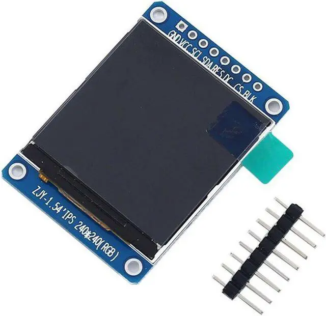 Alt view image 4 of 6 - 1.54 Inch 240X240 Full Color Screen LCD Digital Display Module SPI Serial Port Module TFT Color Screen St7789 Drive