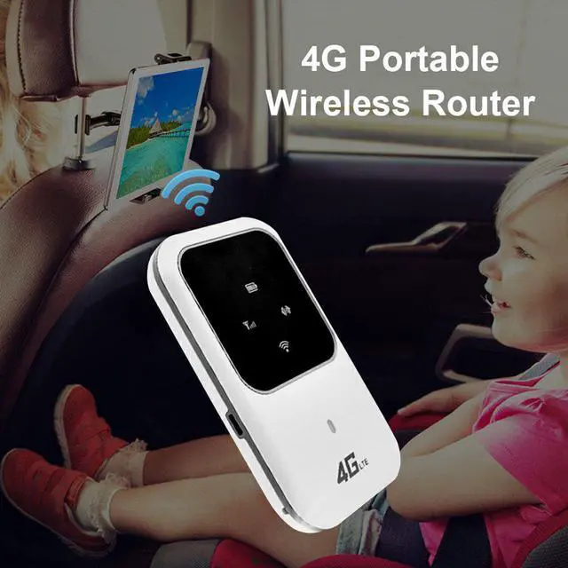 Alt view image 5 of 6 - 4G Wireless Router Mobile Portable Wi-Fi Car Sharing Device With Sim Card Slot Wireless Router Unlimited Portable Wifi Router