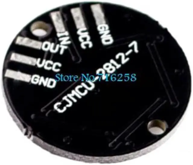 Alt view image 3 of 3 - 7-Bit 7 Bit LED WS2812 5050 RGB LED Ring Lamp Light with Integrated Drivers for arduino